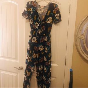 Floral Jumpsuit
